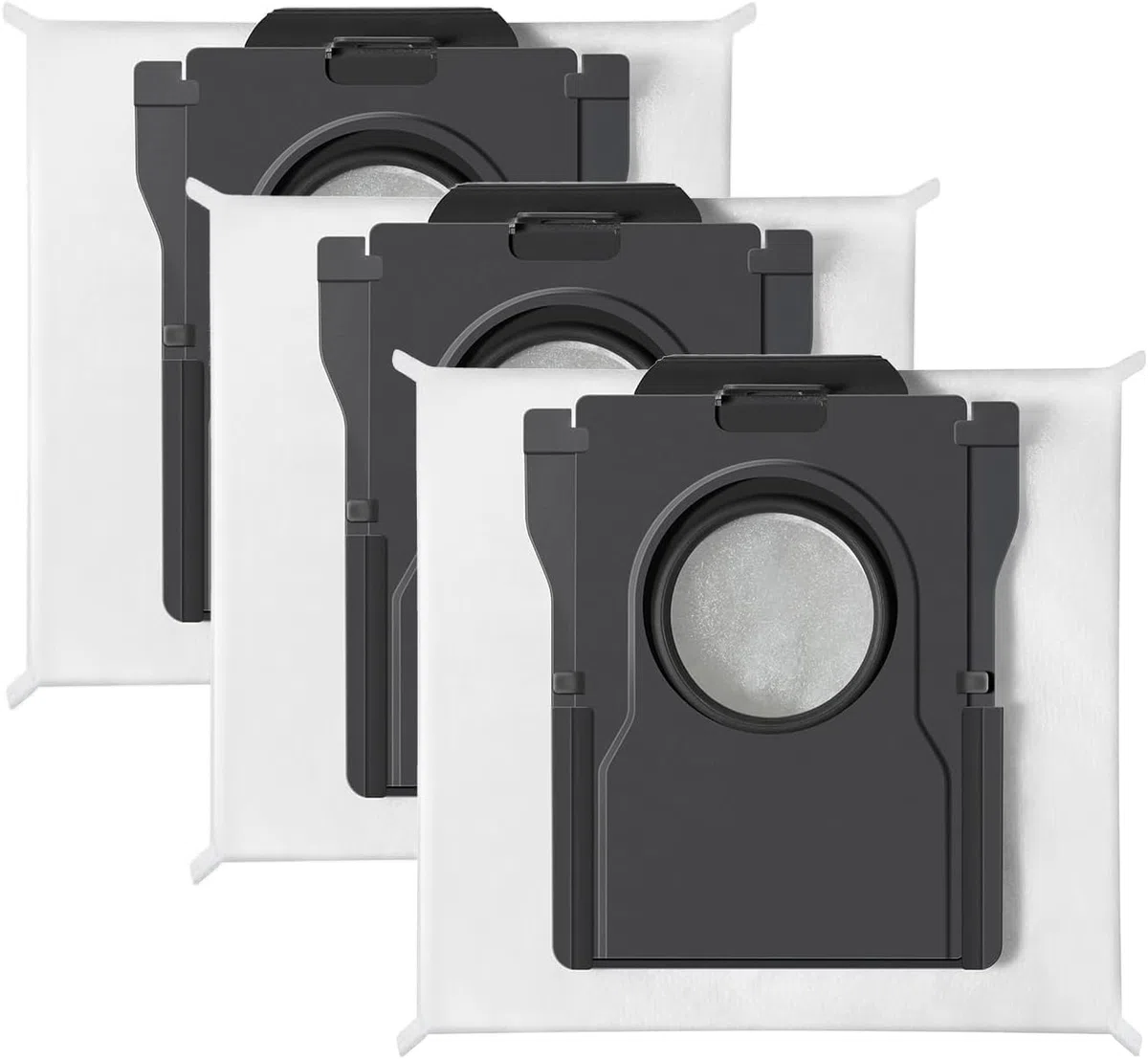 dreame Sacchetti per aspirapolvere compatibili con X50 Ultra/L10s Pro Ultra/X30 Ultra/X40 Ultra/L40 Ultra/L10s Ultra Gen 2, sacchetti per aspirapolvere da 3,2 l, per raccogliere capelli, sporco