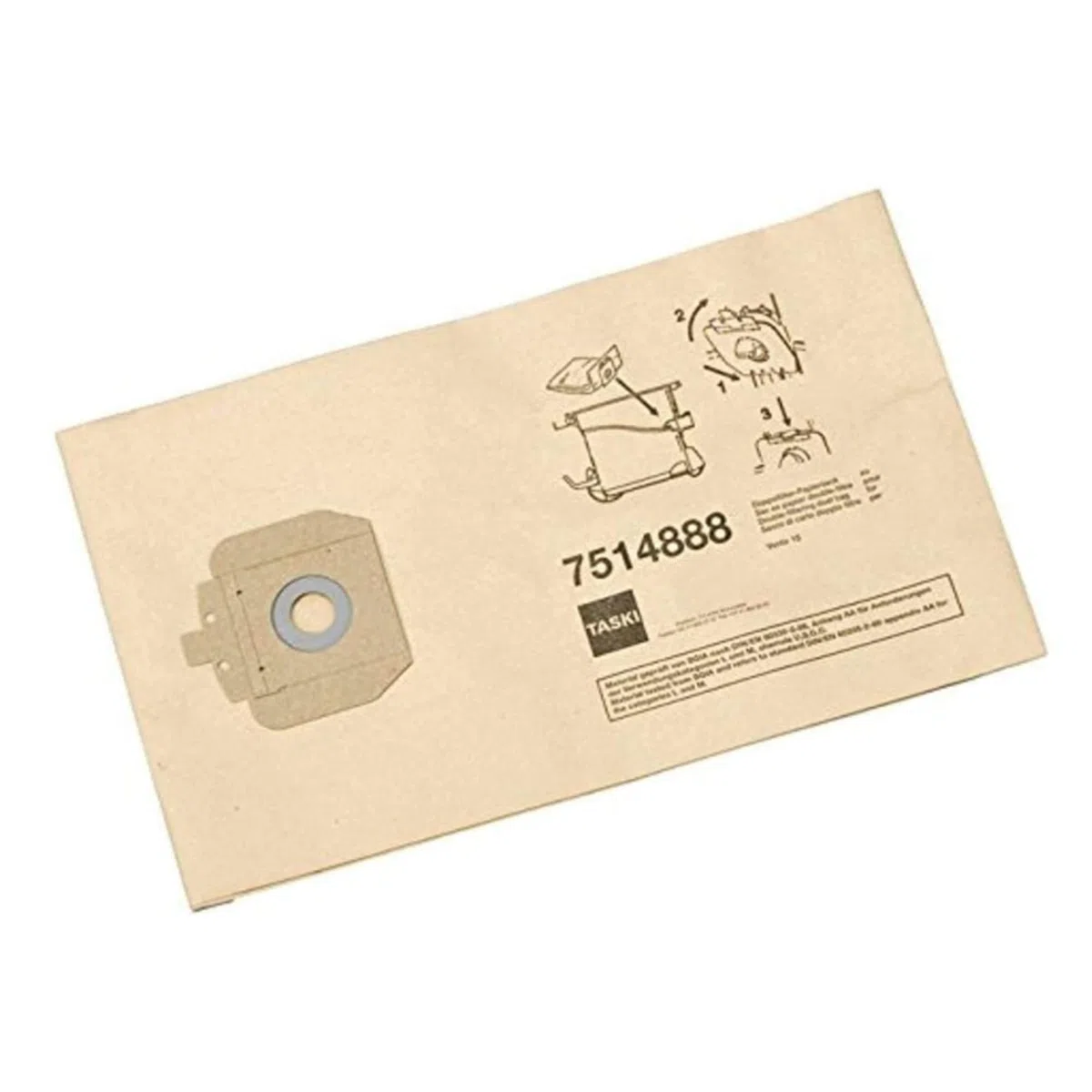 Taski 7514888 sacchetti usa e getta per vento 15/15s (confezione da 10)